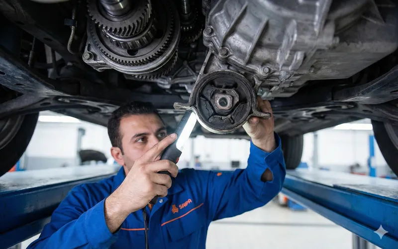 علائم خرابی دسته موتور گیربکس